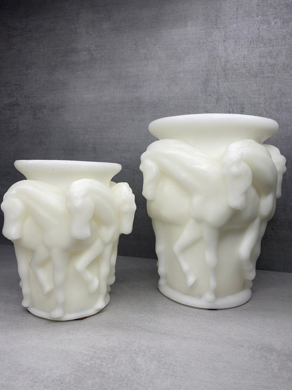 Porte-Bougie Sculptée