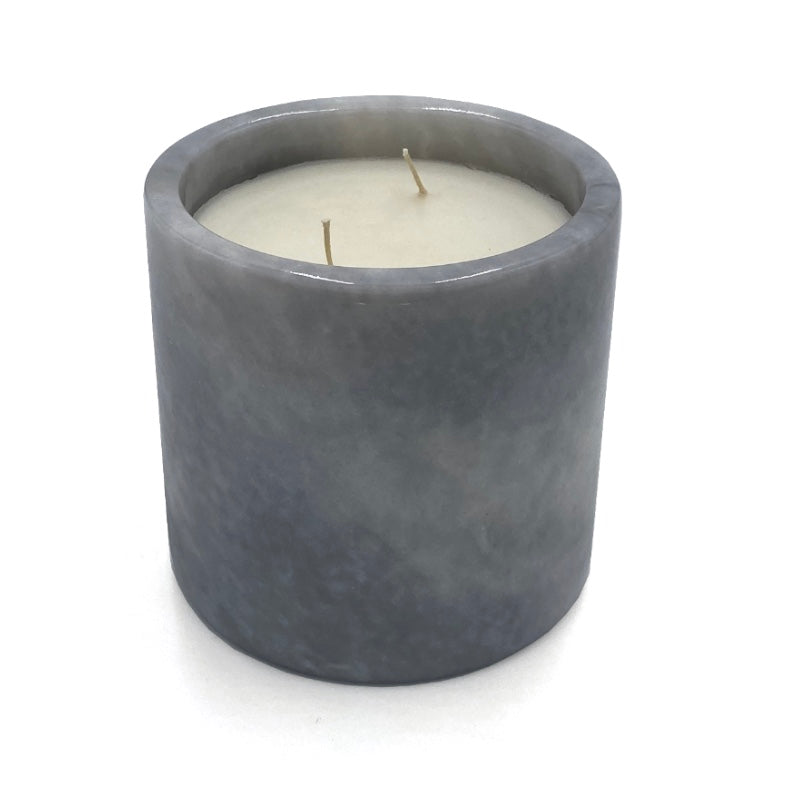 Bougie Marbre Gris